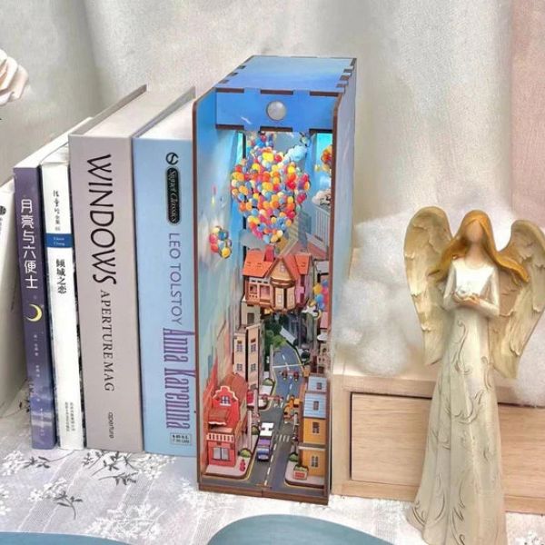 ❤️‍🔥 ¡Book Nook Casa de Up! Tu rincón de aventura en miniatura. 3D Puzzle ✨