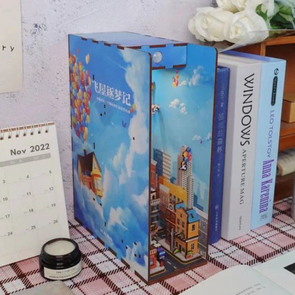 ❤️‍🔥 ¡Book Nook Casa de Up! Tu rincón de aventura en miniatura. 3D Puzzle ✨