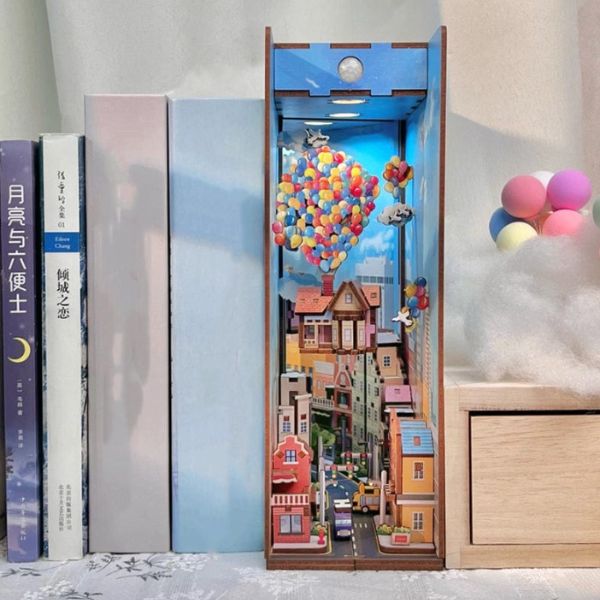 ❤️‍🔥 ¡Book Nook Casa de Up! Tu rincón de aventura en miniatura. 3D Puzzle ✨