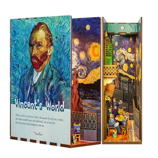 Miniatura El Mundo de Vincent – Book Nook 3D con Luz LED