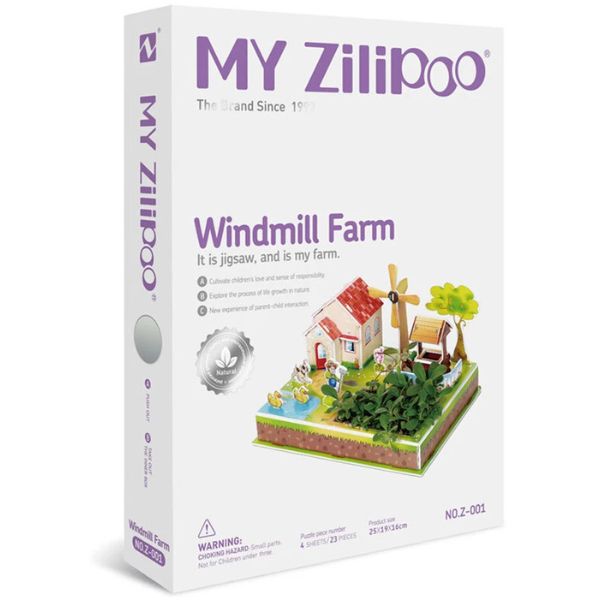 Windmill Farm: Tu Mini Granja con Molino y Huerto en Casa